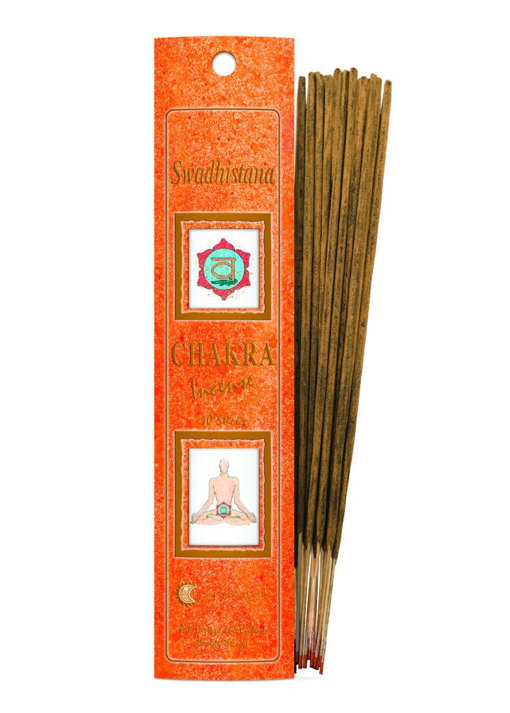 Sacral Chakra Incense Sticks Svadisthana Fiore d'Oriente Ecocert ...